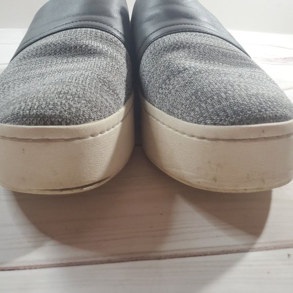 Vince Sneakers 9.5M Womens Platform Gray Slip On Comfort Shoes - Picture 3 of 9